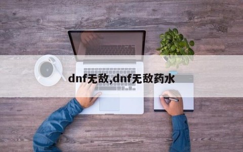 dnf无敌,dnf无敌药水
